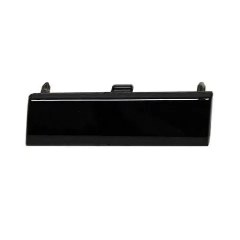 Cache-crochet de remorquage de pare-chocs arriere pour MERCEDES CLASSE C phase 1 depuis 2021 (W206-S206), central, noir brillant, Neuf