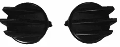 Caches feux antibrouillard pour CITROËN JUMPY II 2007-2016, droit & gauche noirs pare chocs avant