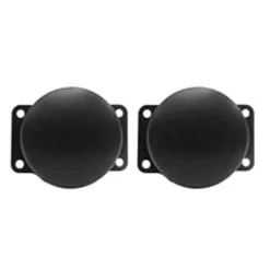 Caches feux de brouillard droit et gauche pour RENAULT LAGUNA II Phase 1, 2001-2005, Noirs, Neuve