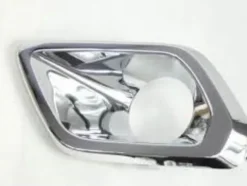 Cadre antibrouillard gauche pour DACIA SANDERO STEPWAY II phase 2 de 2016 à 2020, chromée, Neuve