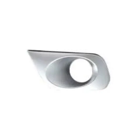 Cadre Feu antibrouillard avant gauche pour DACIA SANDERO STEPWAY II phase 2, 2016-2020, argent, Neuf