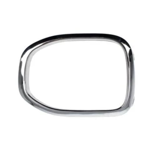 Cadre feu antibrouillard avant gauche pour VOLKSWAGEN T-CROSS depuis 2019, chromé, Neuve