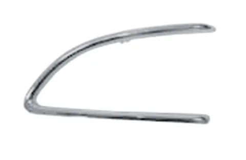 Cadre Grille de calandre droite pour LANCIA YPSILON II ph. 1 2011-2015, Chromé, Neuve