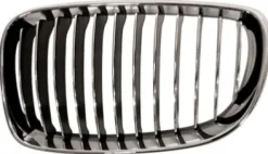 Calandre grille gauche pour BMW SERIE 1 E87N de 2007 à 2011, chromée/noire, Neuve