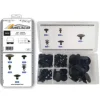 Coffret de 71 assortiments d'agrafes de pare-chocs avant et ailes pour FIAT, NISSAN, OPEL, RENAULT, Neuf