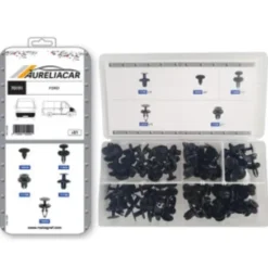 Coffret de 81 assortiments d'agrafes de pare-chocs avant et ailes pour FORD, Neuf