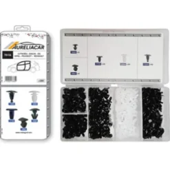 Coffret de 380 assortiments d'agrafes de joints de panneaux de portes pour CITROEN DACIA DS OPEL PEUGEOT RENAULT, Neuf