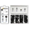 Coffret de 75 assortiments de Rivets plastiques d' aile avant, pare-chocs avant/arrière et sous caisse pour FORD, Neuf