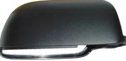 Coque rétroviseur droit pour VOLKSWAGEN POLO IV phase 1, 2001-2005, noire, Neuve