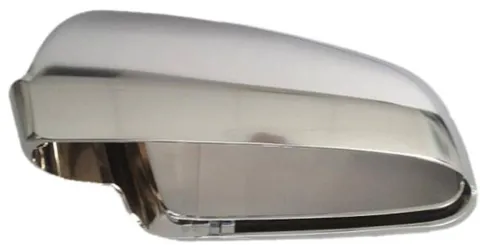 Coque rétroviseur droit pour AUDI A4 III 2004-2007, Effet aluminium, Neuve