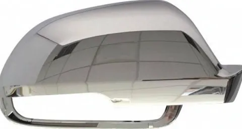 Coque rétroviseur droit pour SKODA OCTAVIA II ph. 2 2009-2013, chromé, Neuve