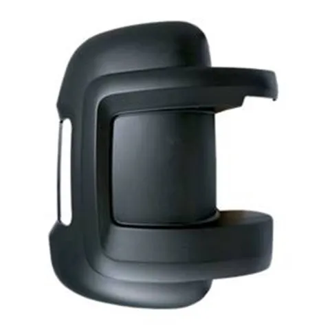 Coque rétroviseur droit pour FIAT DUCATO Camping-car III, 2006-2014, (bras court), noire, Neuve