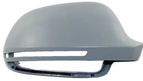 Coque rétroviseur droit pour AUDI A6 III ph. 2 2008-2011, avec trou lane assist, Neuve à peindre
