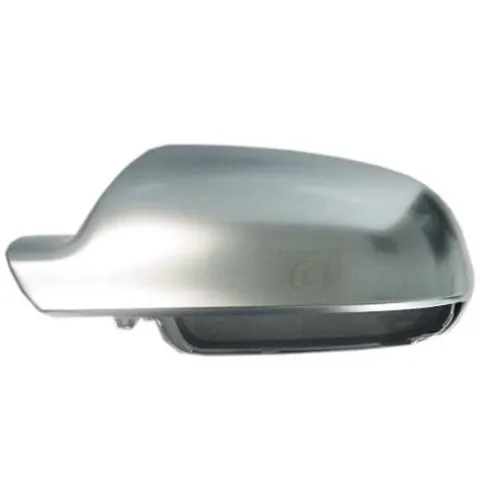 Coque rétroviseur extérieur gauche chromé aluminium pour AUDI A5 I phase 2, 2011-2017, Lane Assist, neuve