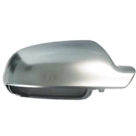 Coque rétroviseur extérieur droit chromé aluminium pour AUDI A5 I phase 2, 2011-2017, Lane Assist, neuve