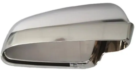 Coque rétroviseur gauche pour AUDI A4 II 2000-2004, Effet aluminium, Neuve