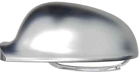 Coque rétroviseur gauche pour VOLKSWAGEN GOLF PLUS phase 1, 2005-2009 chromée, aluminium, Neuve
