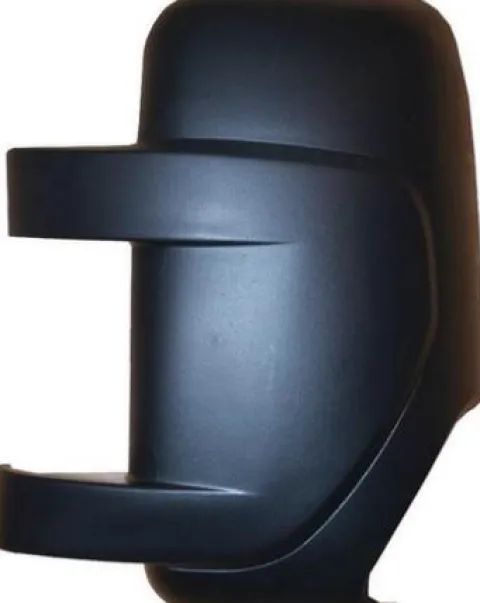 Coque rétroviseur gauche pour RENAULT MASTER III phase 2, 2014-2019, Noire, bras court, Neuve