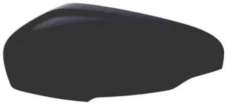 Coque rétroviseur gauche pour VOLVO XC60 I phase 2, 2013-2016, Neuve à peindre