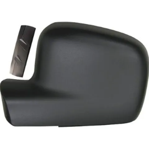 Coque rétroviseur gauche pour VOLKSWAGEN CADDY III phase 1, 2004-2010, noire, Neuve
