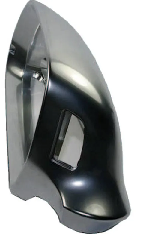 Coque rétroviseur gauche pour AUDI A4 IV ph. 1 2007-2009, Chromé en aluminium, lane assist, Neuve