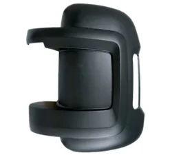 Coque rétroviseur gauche pour PEUGEOT BOXER II phase 1, 2006-2014, (bras court), noire, Neuve