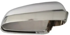 Coque rétroviseur gauche pour AUDI A4 III 2004-2007, Effet aluminium, Neuve