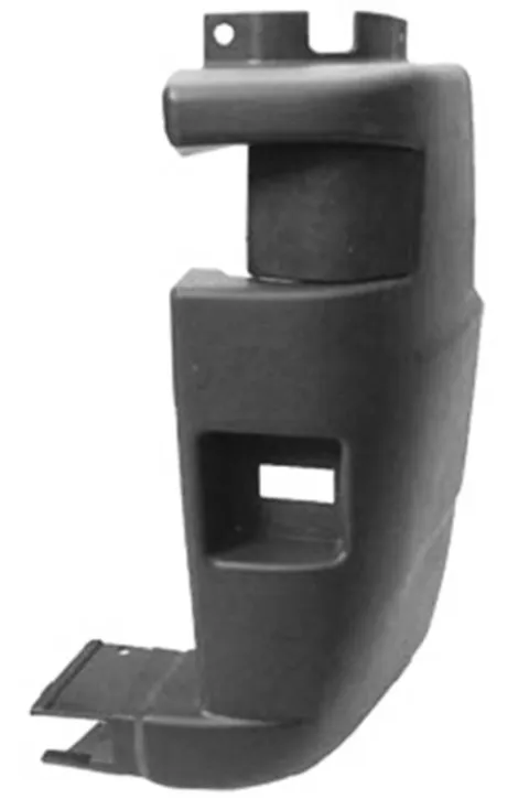 Crosse arrière droite pour FIAT DUCATO II phase 2, 2002-2004, grise, embout pare chocs arrière