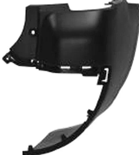 Crosse arrière droite pour CITROËN BERLINGO II ph.1 2008-2012 (long) embout noir pare chocs arrière