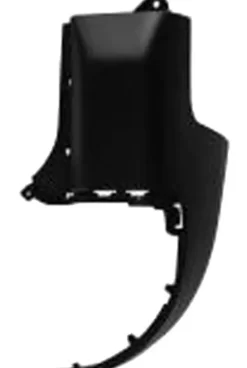Crosse arrière droite pour CITROËN BERLINGO II ph.2 2012-2015 (court - hayon) embout noir pare chocs