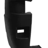 Crosse arrière gauche pour FIAT DUCATO II phase 2, 2004-2006, noire, embout pare chocs arrière