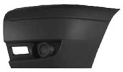 Crosse avant gauche pour FORD TRANSIT Mk7, 2011-2014, gris foncé, embout pare chocs avant, Neuf