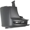 Crosse pare chocs arrière gauche pour MERCEDES SPRINTER III depuis 2018 (W907-W910), mod. traction arrière, noir gaufré, Neuf