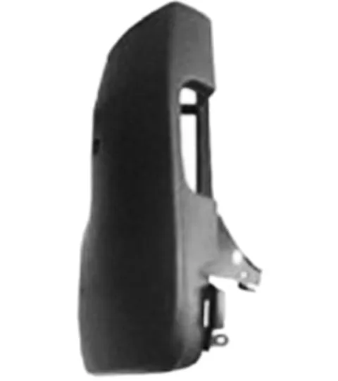 Crosse pare chocs arrière gauche pour RENAULT TRAFIC II phase 2, 2006-2014, grise, embout Neuf