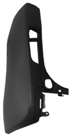 Crosse pare chocs arrière gauche pour OPEL VIVARO I phase 2, 2006-2014, grise, embout Neuf