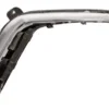 Enjoliveur grille de calandre gauche pour PEUGEOT 308 I ph.2, 2011-2013, moulure chromée, pare chocs