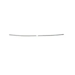 Enjoliveurs grille de calandre supérieure pour RENAULT CLIO V phase 1, depuis 2019, 2 pièces, moulures chromées, Neuves
