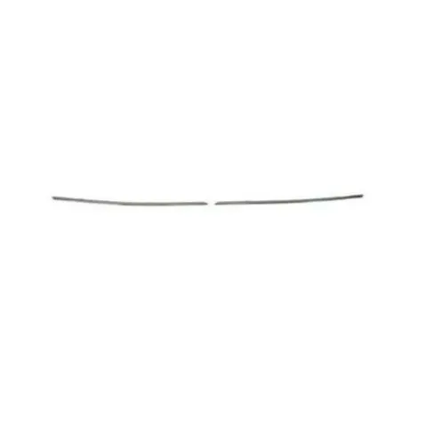 Enjoliveurs grille de calandre supérieure pour RENAULT CLIO V phase 1, depuis 2019, 2 pièces, moulures chromées, Neuves