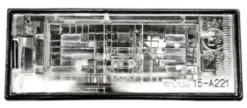 Feu éclaireur de plaque d'immatriculation arrière pour DACIA SANDERO II phase 2, 2016-2020, Neuf