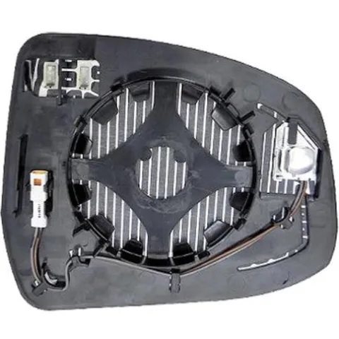 Glace Miroir de rétroviseur extérieur gauche pour FORD Mondeo III phase 2, 2010-2014, BLIS, dégivrant, avec support de fixation, neuf