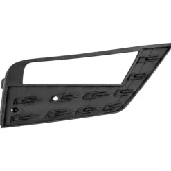Grille avant droite pour SEAT LEON III phase 2 2017-2019, trou feu antibrouillard, noire, Neuve