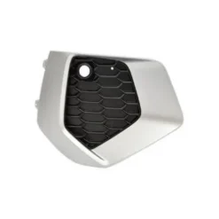 Grille avant droite pour AUDI A3 IV depuis 2020, noire, avec cadre argenté, Neuve