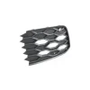 Grille avant droite pour VOLKSWAGEN GOLF VIII GTI/GTD depuis 2020, avec trous, noire, Neuve