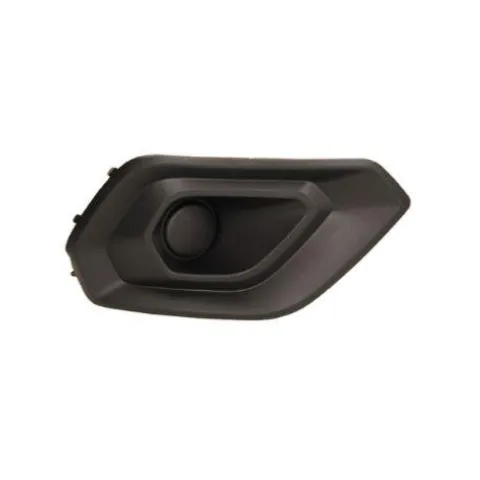 Grille avant droite pour FORD TOURNEO CONNECT-COURIER II phase 2 depuis 2018, noire gaufré, sans logement antibrouillard, Neuve