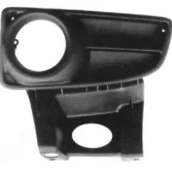 Grille avant gauche pour FIAT PANDA 4X4 / NATURAL POWER 2005-2012, avec siège trous antibrouillard, Neuve
