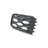 Grille avant gauche pour VOLKSWAGEN GOLF VIII GTI/GTD depuis 2020, avec trous, noire, Neuve