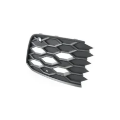 Grille avant gauche pour VOLKSWAGEN GOLF VIII GTI/GTD depuis 2020, avec trous, noire, Neuve