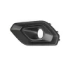Grille avant gauche pour FORD TOURNEO CONNECT-COURIER II phase 2 depuis 2018, noire gaufré, avec logement antibrouillard, Neuve