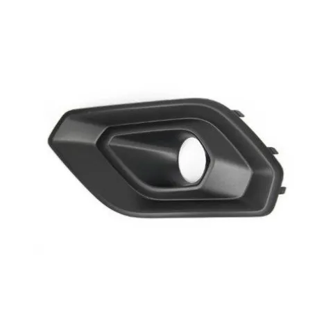 Grille avant gauche pour FORD TOURNEO CONNECT-COURIER II phase 2 depuis 2018, noire gaufré, avec logement antibrouillard, Neuve