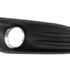 Grille calandre droite FORD FIESTA VI phase 2 , 2013-2016 noire & chromée, trou feu antibrouillard